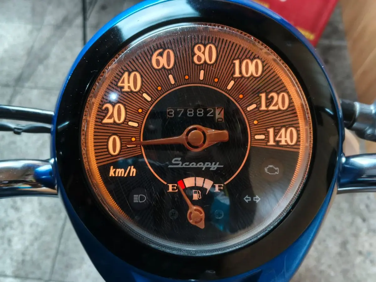 Scoopy fi 2014 garansi service 1 Minggu