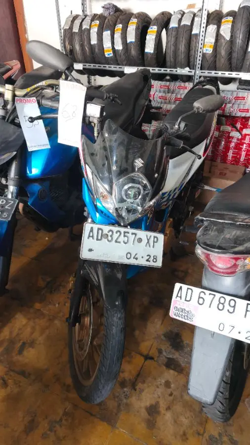 Satria 2013 non garansi
